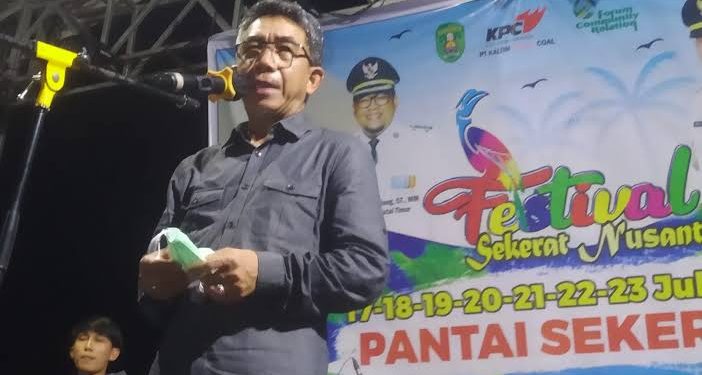 Dinas Pariwisata (Dispar) Kabupaten Kutai Timur (Kutim) agendakan festival sekerat nusantara sebagai agenda tahunan