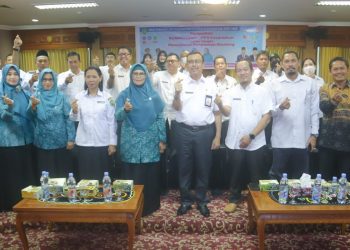 Tim Percepatan PenurunanStunting (TPPS) Kabupaten Kutai Timur (Kutim) menggelar rapat koordinasi dengan 18 kecamatan