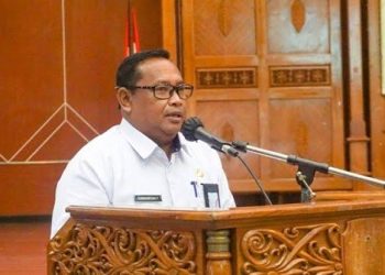 Kepala Dinas Pemberdayaan Masyarakat dan Desa (DPMDes) Kutim, Yuriansyah menyampaikan mengenai perhitungan pemilihan kepala desa di 17 kecamatan.