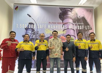 1.500.000 Safe Manhours PLTGU Senipah 117 MW, KSO Borneo Energi Gemilang (BEG) – Wika Rekaysa Konstruksi (WRK)