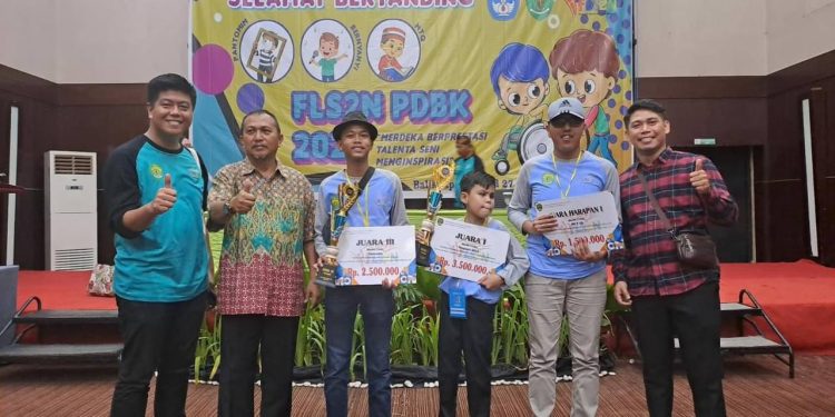 Tiga SLB Perwakilan Kutim Meraih Berbagai Juara Pada Ajang FLS2N-PDBK Tingkat Provinsi Kaltim