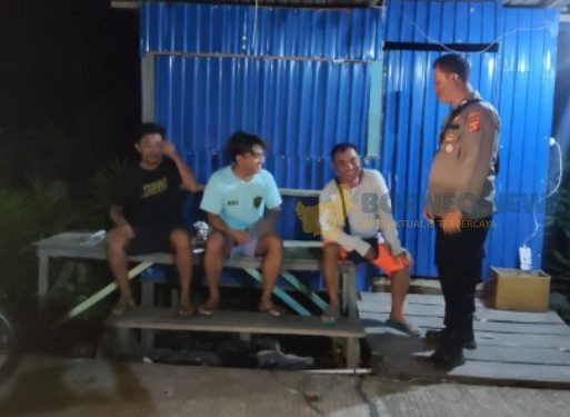 Polsek Kota Bangun Tingkatkan Patroli Kamtibmas, Sasar 4 Desa dan Sosialisasikan Bahaya Miras dan Narkoba