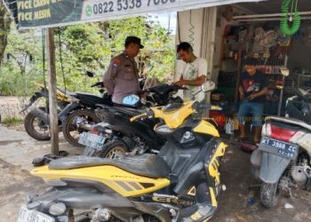 Polsek Sangasanga Bergerak Ciptakan Lingkungan Ramah Selama Ramadhan